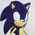 Sonic SDCC Comic Con 2011 Exclusive Flocked Figure