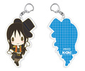 фотография K-On! Acrylic Keychain Animaru! Exclusive Illustration: Akiyama Mio