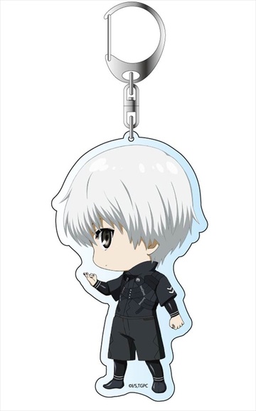 главная фотография Tokyo Ghoul Deka Keychain vol.2: Kaneki Ken White Aogiri ver.2