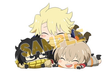 главная фотография Aoharu x Kikanjuu Rubber Strap Animate: Hotaru, Masamune, Tooru