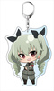 фотография Girls und Panzer the Movie Puni Chara Deka Keychain: Anchovy