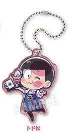 главная фотография Pita! Deforme Osomatsu-san Casual Wear Ver. Acrylic Keychain: Todomatsu