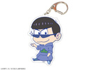 фотография Osomatsu-san Deka Acrylic Keychain: Karamatsu