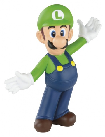главная фотография Super Mario Brothers McDonald's Figure Wave 1: Luigi Ver. B