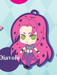 главная фотография JOjO rubber keychain: Diavolo