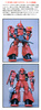 фотография Mobile Suit Variations MS-06R-2 Zaku II High Mobility Type Johnny Ridden Custom