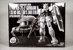 фотография RG Mobile Suit Gundam 35th Gundam & Char's Custom Zaku head (Premium Ver.)