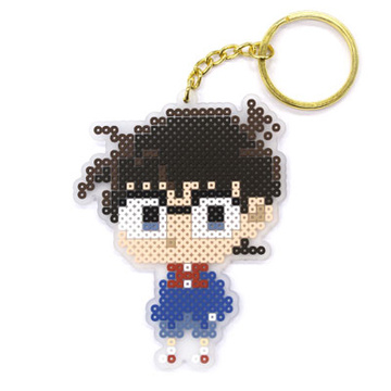 главная фотография Detective Conan Iron Beads Style Keychain: Conan Edogawa