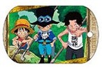 фотография One Piece Chara Metal Tag W: Ace, Luffy and Sabo in Childhood 