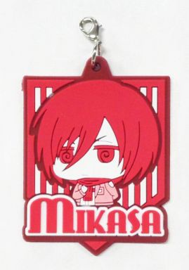 главная фотография Shingeki no Kyojin Rubber Strap: Mikasa
