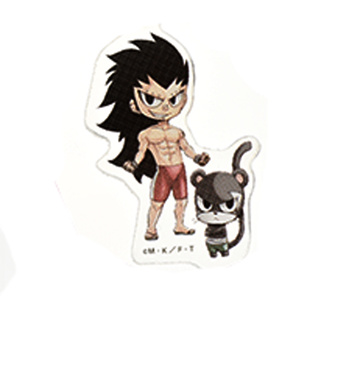 главная фотография Gekkan FAIRY TAIL Collection: Gajeel Redfox & Pantherlily