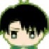 Shingeki no Kyojin Sanrio Rubber Strap: Levi