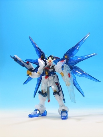 главная фотография NG ZGMF-X20A Strike Freedom Gundam Clear Color Ver. (Strike Freedom vs Legend Gundam)