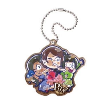 главная фотография Pita! Deforme Osomatsu-san  Heart Gift Acrylic Keychain: Osoko, Karako, Choroko