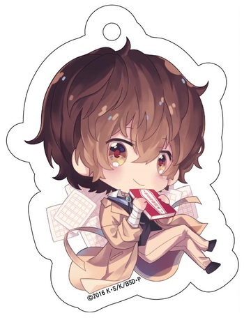 главная фотография Bungo Stray Dogs Puchichoko Acrylic Keychain: Osamu Dazai