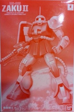 главная фотография FG MS-06S Char's Custom Zaku II Limited Clear Ver.