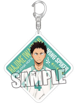 главная фотография Haikyuu!! Acrylic Keyholder: Iwaizumi Hajime