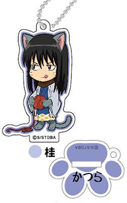 главная фотография Stand Mini Acrylic Keychain Gintama Cat Series: Kotaro Katsura
