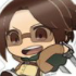 Shingeki no Kyojin Big Acrylic Key Ring: Hanji