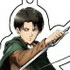 Shingeki no kyojin Season 2 in Joypolis acrylic stand: Levi