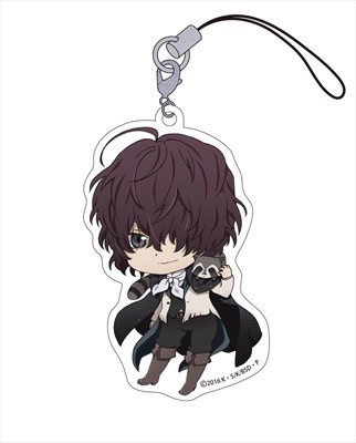 главная фотография Bungo Stray Dogs Petitkko Trading Acrylic Strap: Edgar Allan Poe