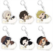 фотография Bungou Stray Dogs Fortune Acrylic Keychain Soi Nekkoron Ver: Chuuya Nakahara