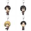 фотография Attack on Titan Petite Colle! Acrylic Keychain: Levi 