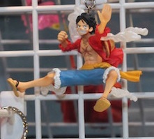 главная фотография One Piece Super Effect Figure Keychain -Fish-Man Island Edition-: Luffy