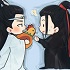 THE UNTAMED ~Chen qing ling~ Famous Scenes Acrylic Stand: Wei Wuxian & Lan Wangji Ver. 10