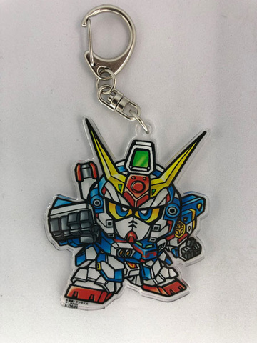 главная фотография SD Gundam 30th Acrylic Keychain: Captain Gundam