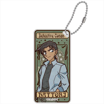 главная фотография Detective Conan Art Nouveau Series Domiterior Keychain: Hattori