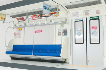 главная фотография Parts Models Series 1/12 Interior Model Commuting Train (Blue Sheet)