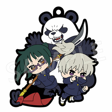 главная фотография Rubber Mascot Buddy Colle Jujutsu Kaisen Vol.3: Maki Zenin & Toge Inumaki & Panda