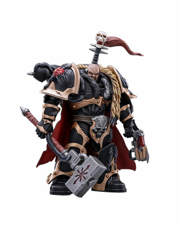 главная фотография JOYTOY x Warhammer 40000 Chaos Space Marines Black Legion: Chaos Lord Khalos the Ravager