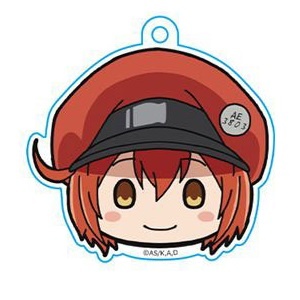 главная фотография Cells at Work!! Churu Chara Acrylic Chain Collection: Red Blood Cell