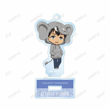 главная фотография Attack on Titan Trading Soldiers of Marley Chibi Chara Acrylic Stand Keychain: Bertolt Hoover