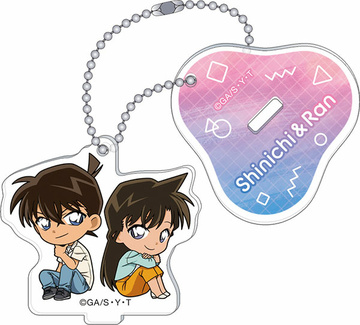 главная фотография Detective Conan Acrylic Keychain w/Stand Collection: Shinichi & Ran