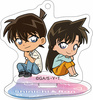 фотография Detective Conan Acrylic Keychain w/Stand Collection: Shinichi & Ran