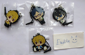 Free! Trading Rubber Strap: Hazuki Nagisa swimsuit Ver.