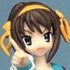 HGIF The Melancholy of Haruhi Suzumiya #1: Haruhi Suzumiya Ponytail Ver