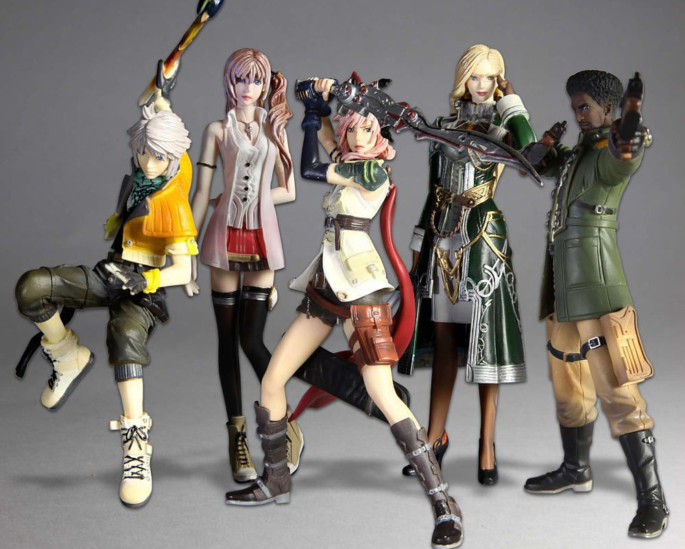 Final Fantasy XIII Trading Arts Vol. 1 Lightning My Anime Shelf