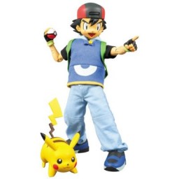 главная фотография Real Action Heroes 220 Ash Ketchum with Pikachu