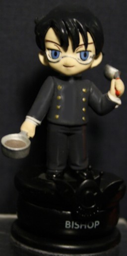 главная фотография Clamp no Kiseki Chess Piece - Set 2: Watanuki Kimihiro Black Bishop Chess Piece