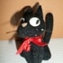 Ghibli museum set 2004: Jiji Mascot Keychain Ver.