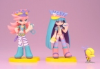 фотография Twin Pack+ : Panty & Stocking with Chuck + galaxxxy: Panty