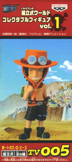 главная фотография One Piece World Collectable Figure vol. 1: Portgas D Ace