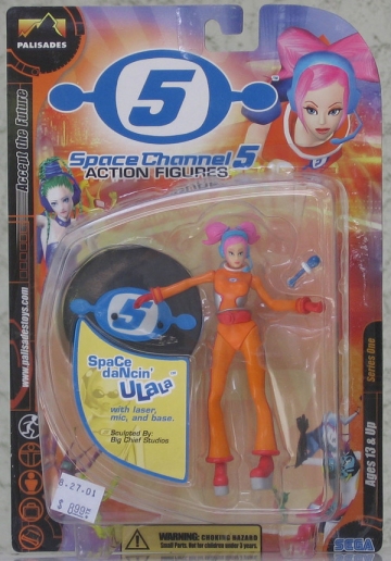 главная фотография Space Channel 5 Action Figures: SpaCe daNcin Ulala No Helmet Ver.