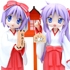 Dream Tech Hiiragi Kagami & Hiiragi Tsukasa ~at the new year`s shrine~ Miyazawa Limited ver.