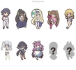 фотография IS (Infinite Stratos) Trading Rubber Strap: Nohotoke Honne Secret Ver.