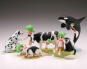 фотография Capsule Q Fraulein Yotsuba & Monochrome Animals vol.1: Yotsuba & Holstein